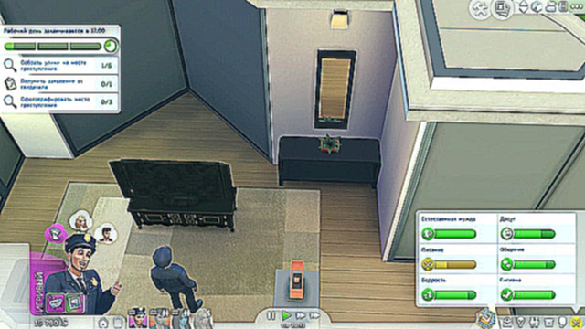 The Sims 4 На Работу #4 Работа детектива. Детектив