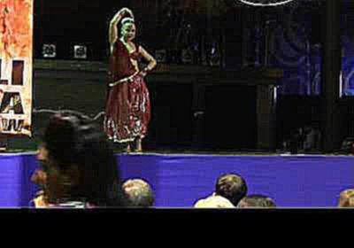 Индийский танец соло Фестиваль Холи Мела г Москва Festival Holy Mela Moscow