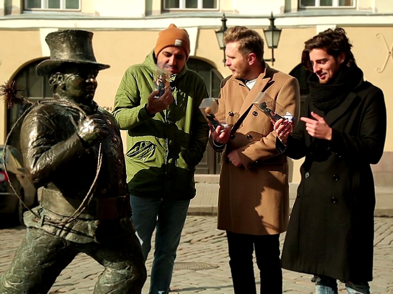 Видеоклип Еда, я люблю тебя: Таллин. Эстония