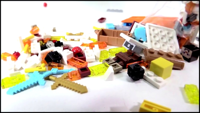 Лего Майнкрафт - сборка от лучшей подружки Вари и ИгроБоя Дани! Адский замок.