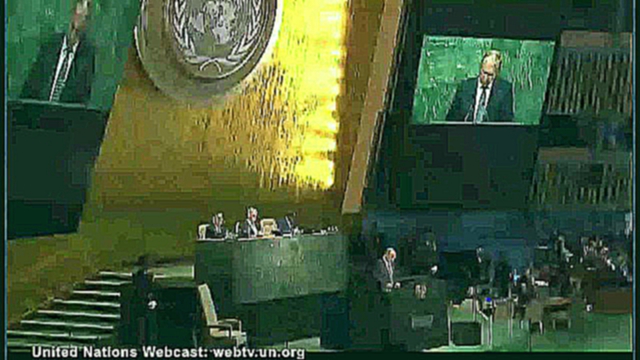 Видеоклип Intervention de Vladimir Poutine à la tribune de l'ONU contre Daech