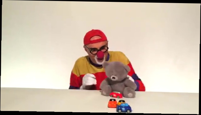 Учим цвета и цифры с клоуном Димой. Развивающее видео для детей.