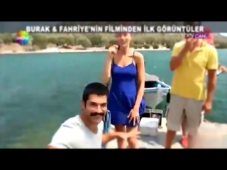 Видеоклип ask sana benzer ( Burak Ozcivit and Fahriye Evcen )