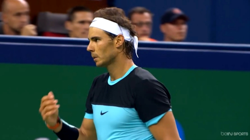 Видеоклип 2015 Shanghai Masters R3 Rafael Nadal vs. Milos Raonic  / Highlights