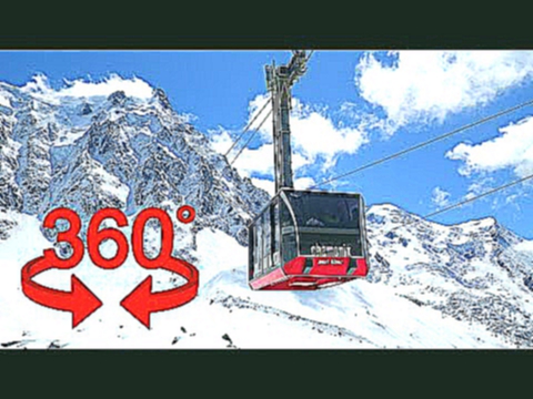 Видео 360° | Наивысшая канатная дорога в Европе Альпы, Швейцария