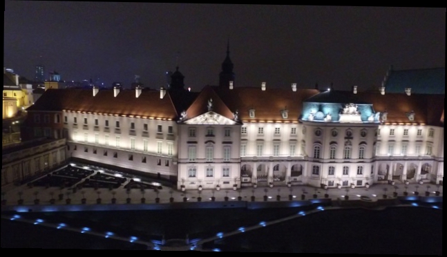 Видеоклип Путешествие с GoPro в Warsaw, Merry Christmas, Bird's-eye view