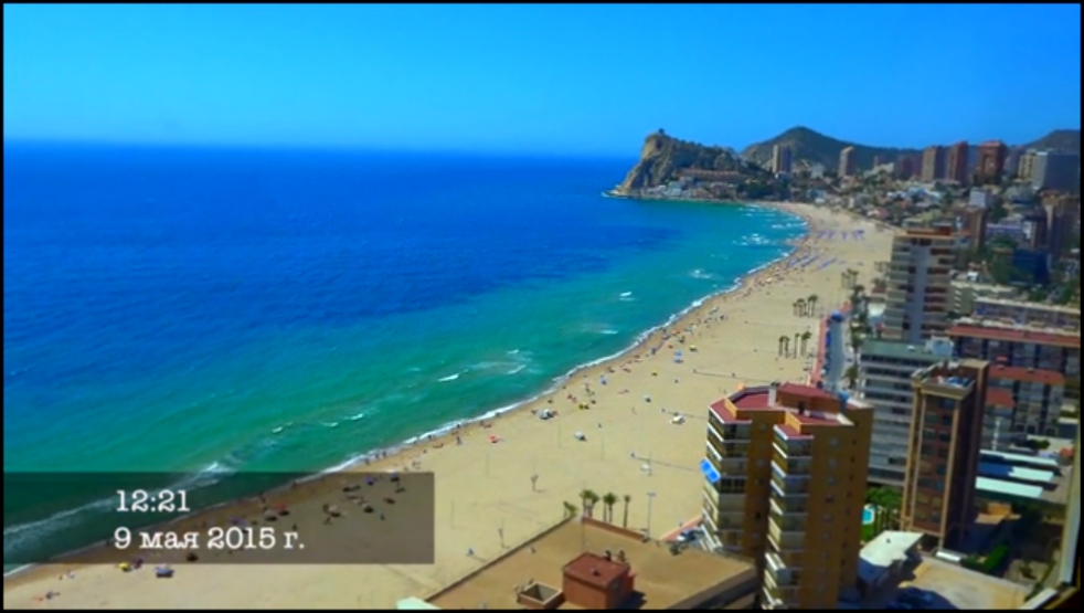 Видеоклип Сколько стоит аренда квартиры в Испании с видом на море в Бенидорме