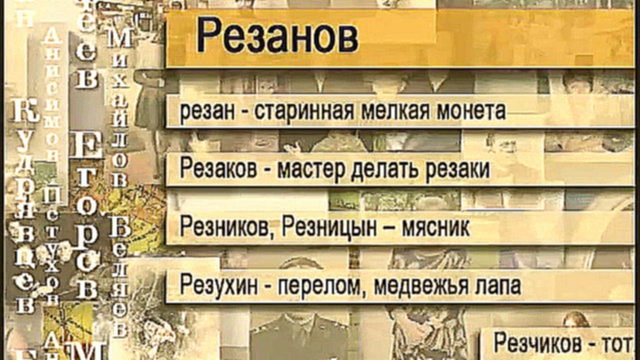 Все фамилии России. Выпуск № 168