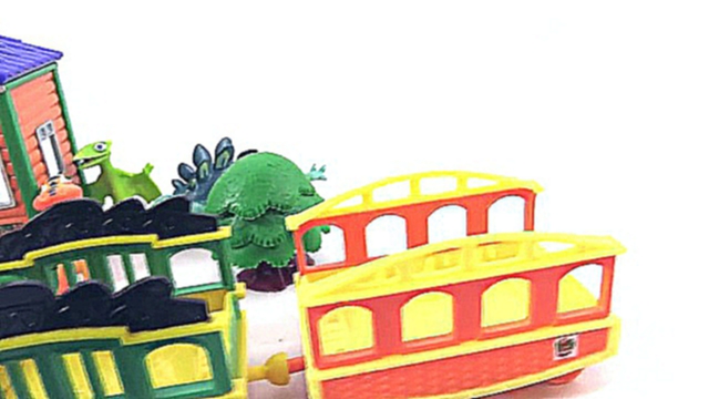 Тайни и Бадди собираются в путешествие на поезде динозавров. Развивающий мультфильм.