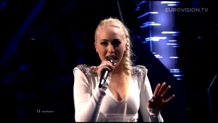 Margaret Berger - I Feed You My Love Eurovision 2013 Norway, второй полуфинал