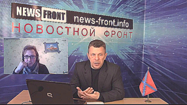 Видеоклип Ожесточенное перемирие в Донецке_ ночью и днем слышны залпы карателей