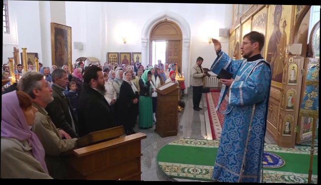 Видеоклип Празднование Покрова Пресвятой Богородицы в Минске возглавил Митрополит Павел