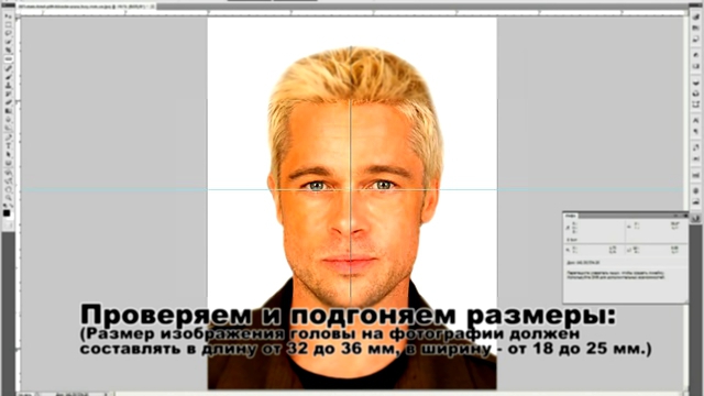 Как сделать фото на паспорт самостоятельно в Photoshop_