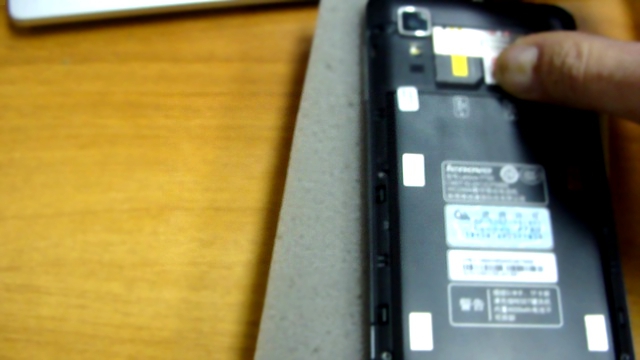 Видеоклип Lenovo P780 Slot 2: No SIM card detected 