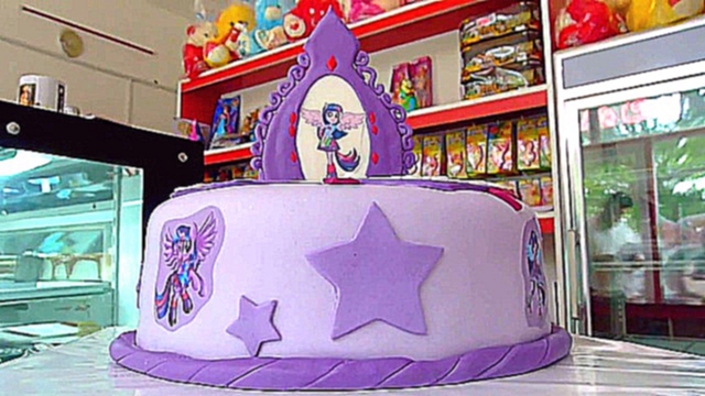 Видеоклип twilight-sparkle-equestria-girl-cake